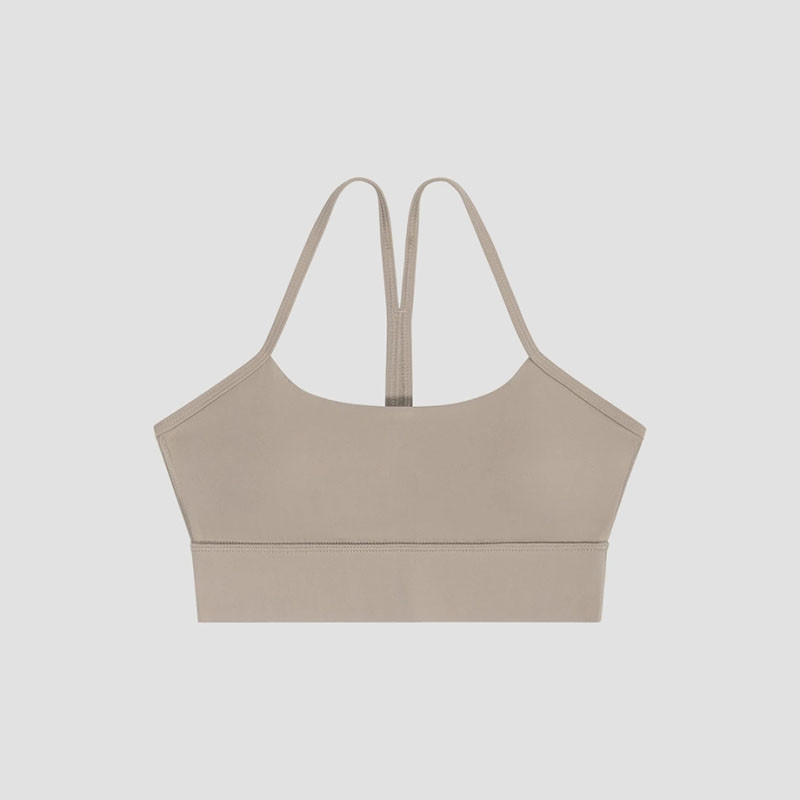 Running Nude Thin Straps Sports Bra supplier | Custom Nude Thin Straps Sports Bra Vendor - 图片 5