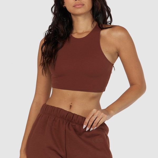 Athletic Tank Tops Sports Bra supplier | Custom Workout Racer Back Sports Bra Vendor - 图片 5