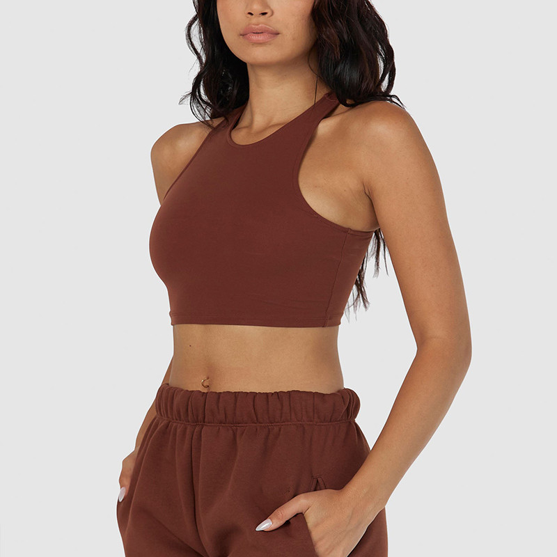 Athletic Tank Tops Sports Bra supplier | Custom Workout Racer Back Sports Bra Vendor - 图片 2