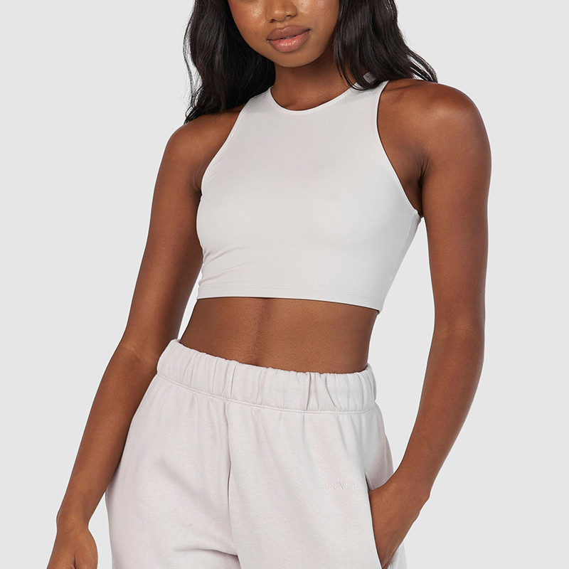 Athletic Tank Tops Sports Bra supplier | Custom Workout Racer Back Sports Bra Vendor - 图片 3