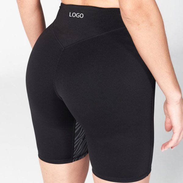 Custom Ruched Yoga Sports Shorts Manufacturer | Women Gym Fitness Jogging Shorts Supplier - 图片 3