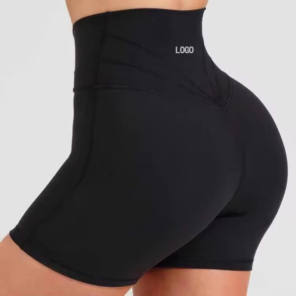 Custom V Shape Sports Shorts Manufacturer | Women Outdoor Hip Lift Scrunch Butt Shorts Supplier - 图片 2