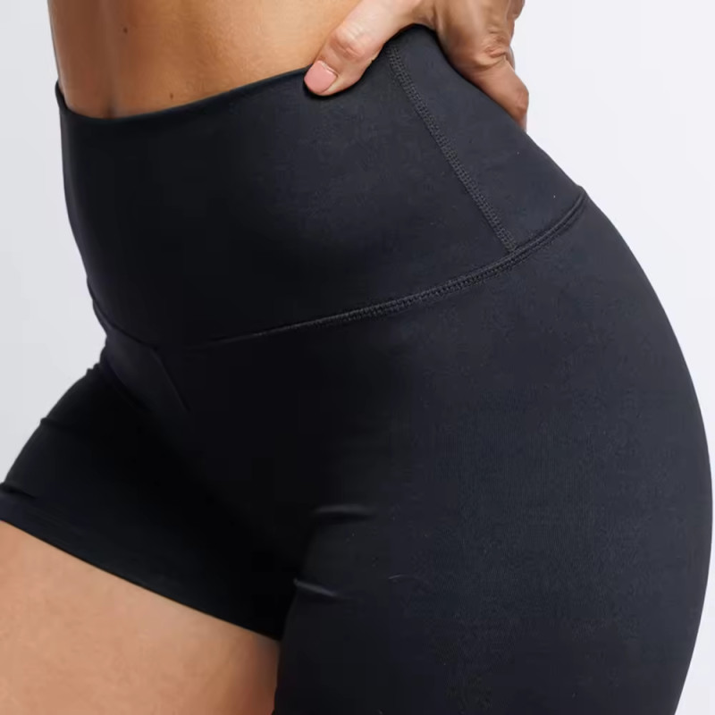 Custom Compression Scrunch Biker Yoga Shorts Manufacturer | Women Booty Push up Shorts Supplier - 图片 5