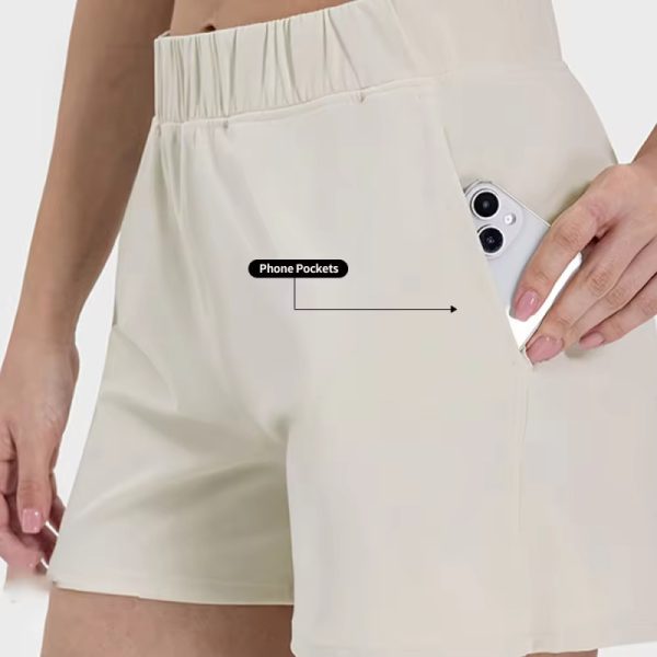 Custom Active Sports Active Sports Shorts Pocket Manufacturer | Gym Apparel Women Shorts Supplier - 图片 2
