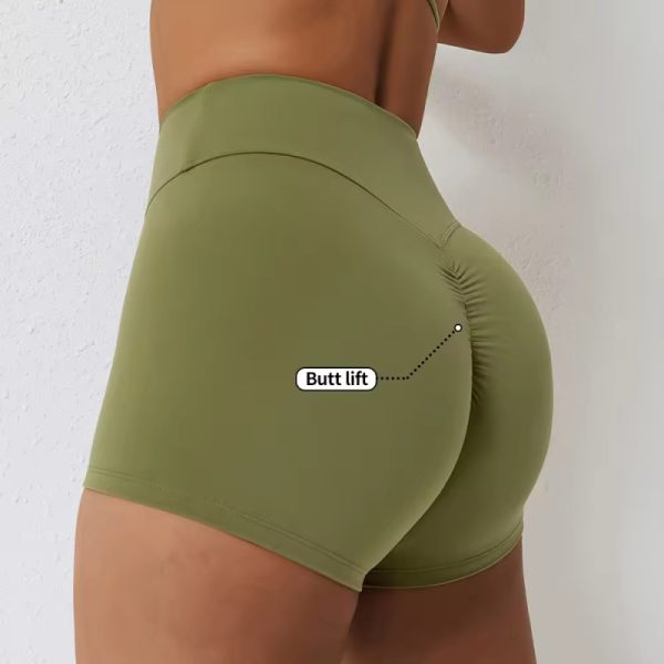 Custom Exercise V Shorts Sportswear Manufacturer | Gym Fitness Women's Yoga Shorts Shorts Supplier - 图片 2