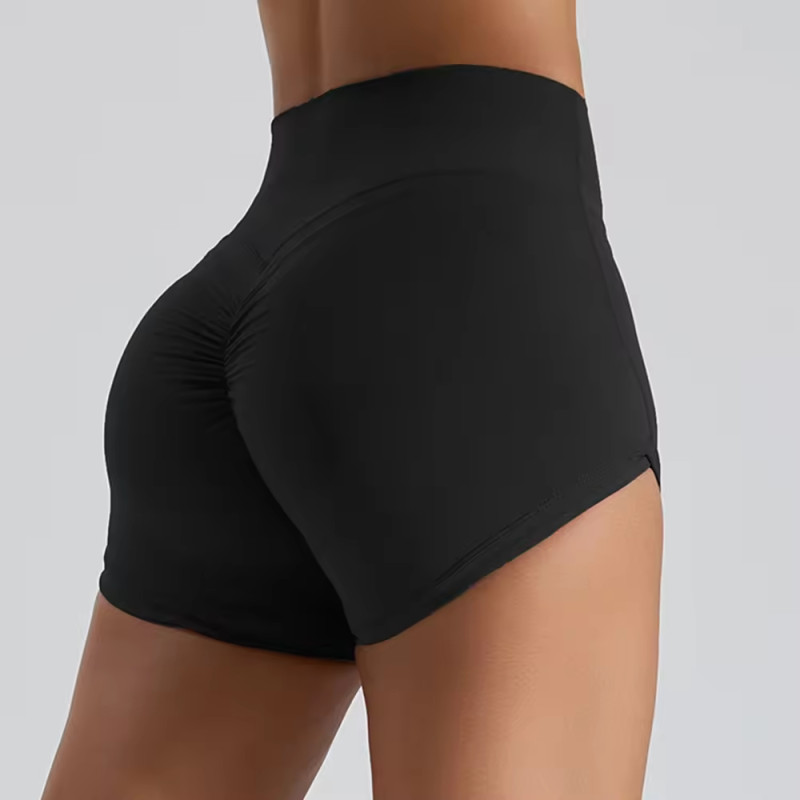Custom Crossed Back Pleated V Neckline Shorts Manufacturer | Athletic Running Shorts Shorts Supplier - 图片 2