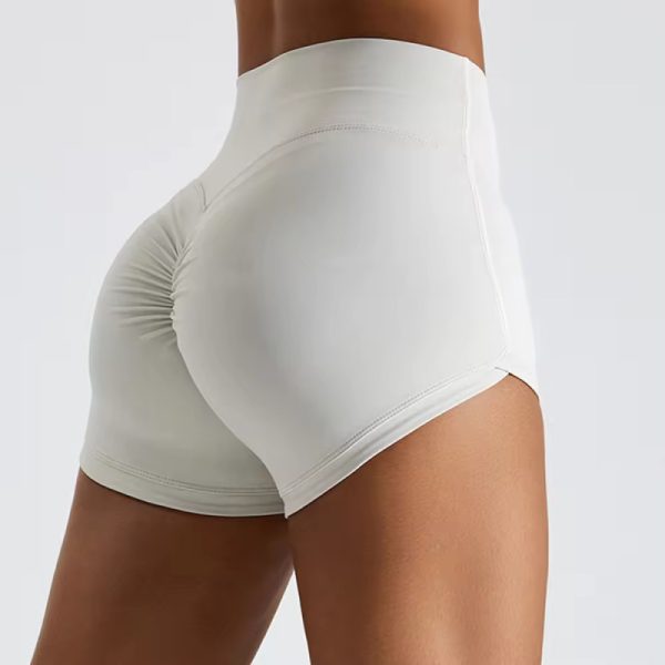 Custom Crossed Back Pleated V Neckline Shorts Manufacturer | Athletic Running Shorts Shorts Supplier - 图片 4