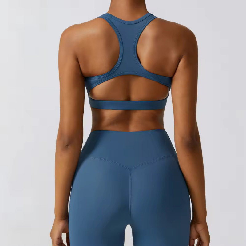 Athletic Running Gym Workout Sports Bra supplier | Custom Quick Dry Backless Sports Bra Vendor - 图片 2