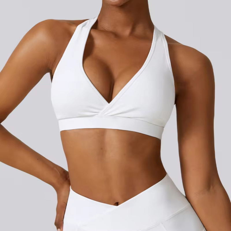 Athletic Running Gym Workout Sports Bra supplier | Custom Quick Dry Backless Sports Bra Vendor - 图片 4