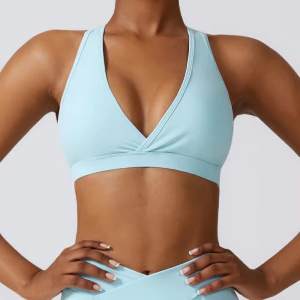 Athletic Running Gym Workout Sports Bra supplier | Custom Quick Dry Backless Sports Bra Vendor - 图片 5