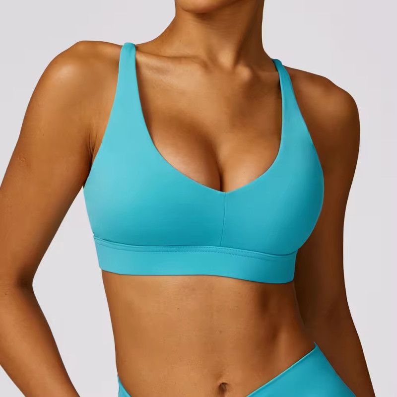 Athletic Running Shock Absorbing Sports Top supplier | Custom High Compression Fitness Bra Vendor - 图片 5