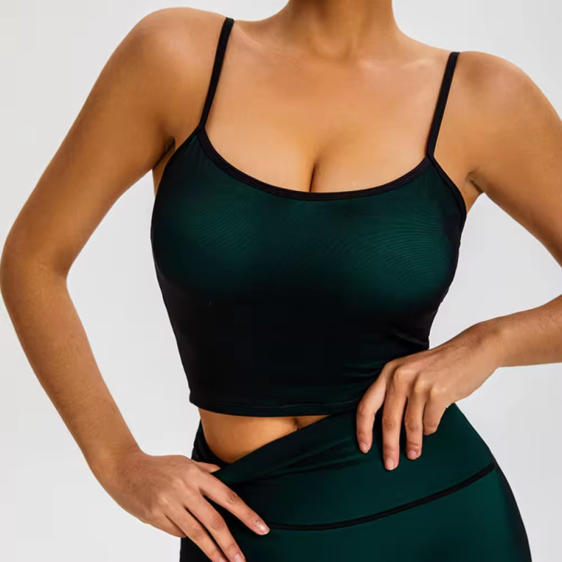 Sexy Yoga Tank Top Slim Fitt Sports Bra supplier | Custom Gradient Sports Bra Vendor - 图片 4
