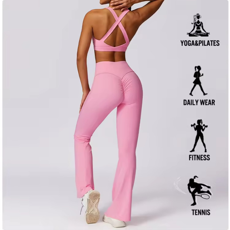 Sexy Activewear Fitness Training Gym Sports Bra supplier | Custom Push up Yoga Sports Bra Vendor - 图片 3