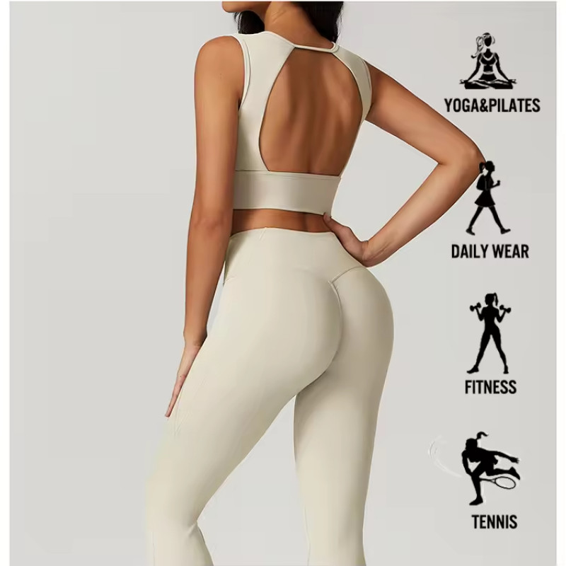 High Impact Custom Size Yoga Bra supplier | Custom Sport Running Bra Vendor - 图片 5