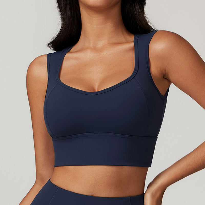 High Impact Custom Size Yoga Bra supplier | Custom Sport Running Bra Vendor - 图片 3