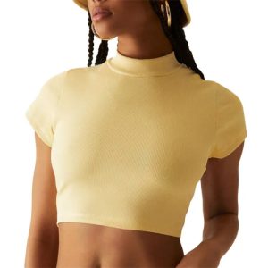 Activewear Manufacturer | Women's Workout Fitness T-Shirts Factory | Custom Gym Crop Top Tee Shirt