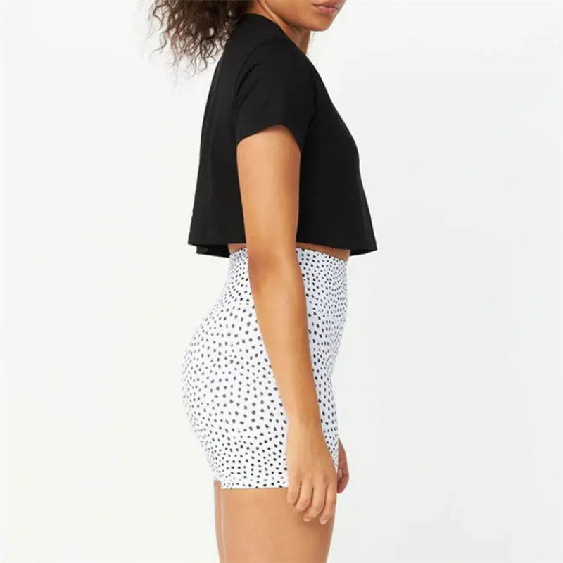 Custom Workout Crop Tops | Short Sleeve Yoga Shirts | Casual Athletic Running T-Shirts - 图片 5