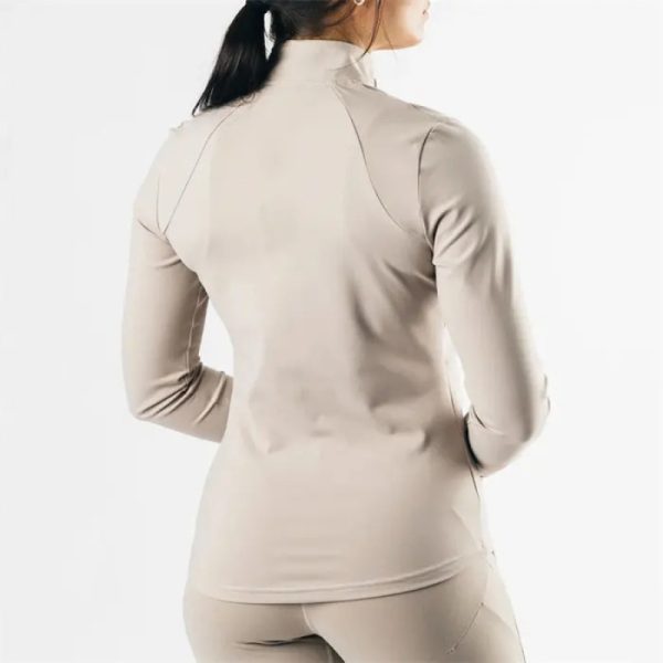 Track Jacket Manufacturer | Full Zip-Up Workout Sportswear Factory | Slim Fit Yoga Athletic Apparel - 图片 3