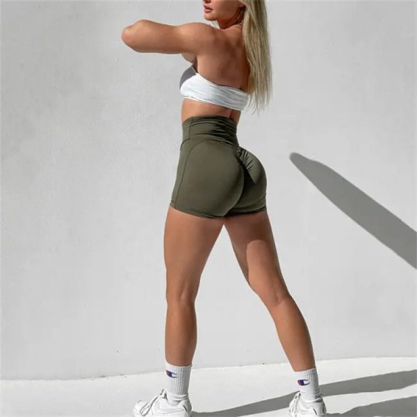 Custom Gym Sports Shorts | Scrunch Butt Lifting Workout Shorts | Gym Sports Bottoms Supplier - 图片 5
