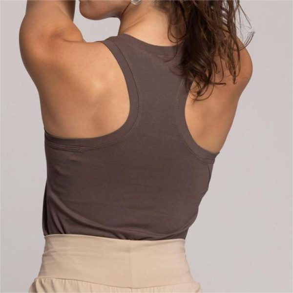 Custom Tank Top Manufacturer | High Elastic Sleeveless Tops Factory | Nude Shaping Women Tank Top Supplier - 图片 4