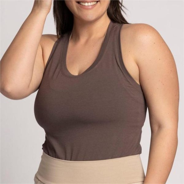 Custom Tank Top Manufacturer | High Elastic Sleeveless Tops Factory | Nude Shaping Women Tank Top Supplier - 图片 2