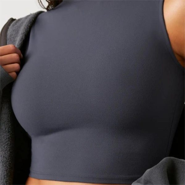 Custom Tank Tops Manufacturer | Breathable Crop Tank Tops Factory | High Crew Neck Tank Tops Supplier - 图片 4