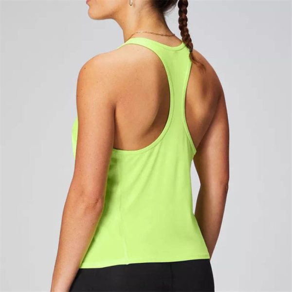 Gym Racerback Workout Tank Tops Manufacturer | Quick Dry Fitness Athletic Tank Top factory - 图片 2