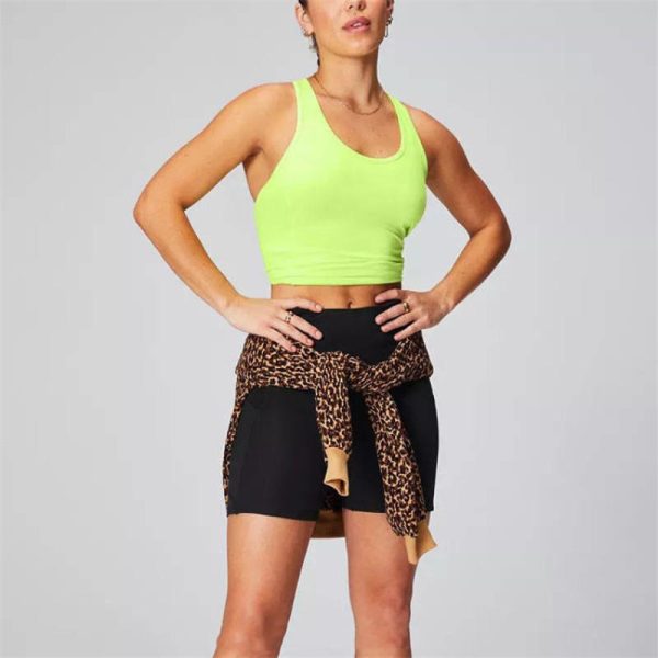 Gym Racerback Workout Tank Tops Manufacturer | Quick Dry Fitness Athletic Tank Top factory - 图片 3