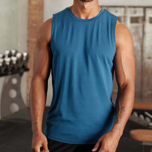 Bodybuilding Fitness Men Gym Tank Tops Manufacturers 丨 Men's Workout Muscle Tee Training factory - 图片 2