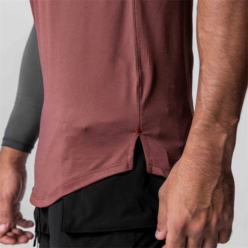 Men's Workout Tank Tops Sleeveless Manufacturers 丨 Custom Gym Vest Bodybuilding Fitness Muscle Tank Tops factory - 图片 4