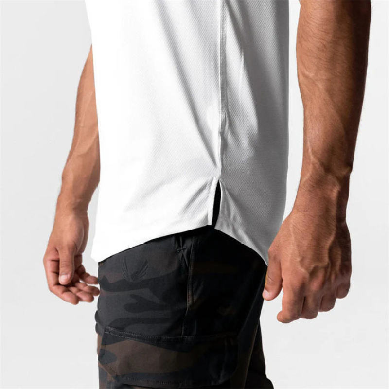Men's Men's Basketball Tank Top Manufacturers 丨 Custom Quick Dry Quick Dry Fitness Training Breathable Muscle Sports Tank Top factory - 图片 5