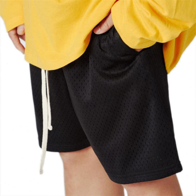 Custom Basketball Mesh Shorts With Pocket Manufacturers 丨 Drawstring Sport Shorts factory - 图片 2