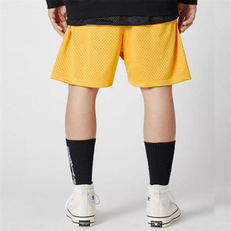 Custom Basketball Mesh Shorts With Pocket Manufacturers 丨 Drawstring Sport Shorts factory - 图片 3