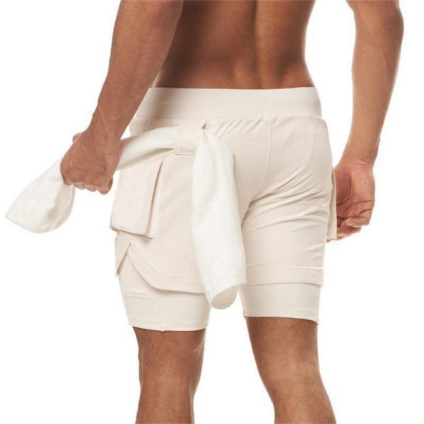 Running Workout Gym Shorts Manufacturers 丨2 in 1 Mens Shorts Casual Athletic factory - 图片 3