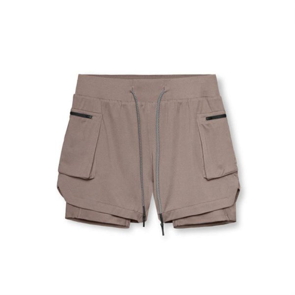 Running Workout Gym Shorts Manufacturers 丨2 in 1 Mens Shorts Casual Athletic factory - 图片 4