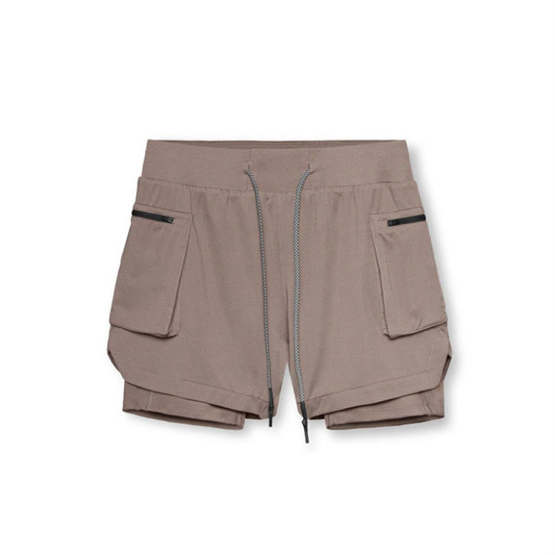 Running Workout Gym Shorts Manufacturers 丨2 in 1 Mens Shorts Casual Athletic factory - 图片 4