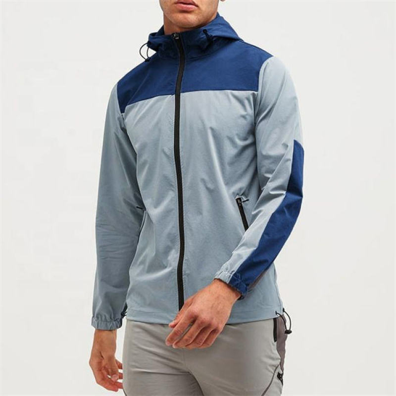 custom logo sports outdoor running jacket Manufacturer | windbreaker jacket for men Supplier - 图片 5