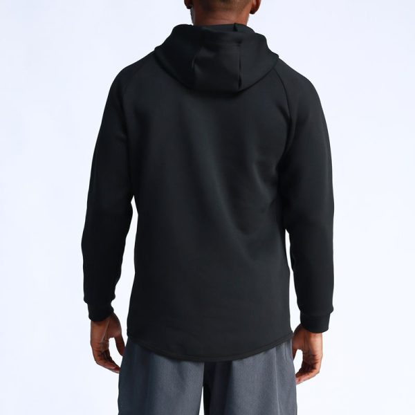 custom fitness blank zip up Jacket Manufacturer | sports training wear jacket for men Supplier - 图片 5