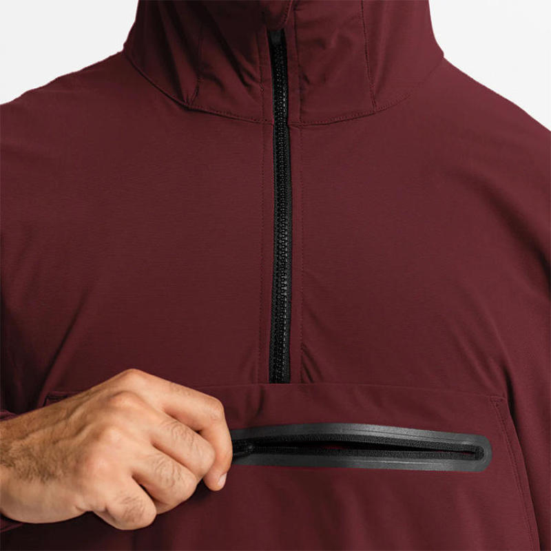 breathable Running Leisure Sport Hoodie Jacket Manufacturer | Custom logo Fitness Training Jacket Supplier - 图片 2