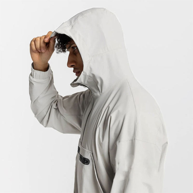 breathable Running Leisure Sport Hoodie Jacket Manufacturer | Custom logo Fitness Training Jacket Supplier - 图片 5