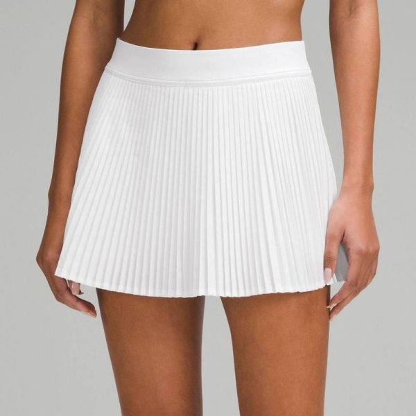 Sportswear High-waisted Golf Skirts Lined pocket Manufacturer | Women's Lined pocket Lightweight Athletic Tennis Skirt Supplier - 图片 4