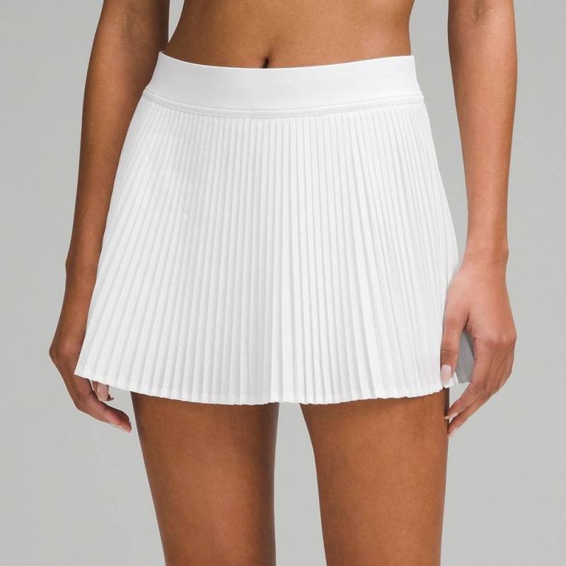 Sportswear High-waisted Golf Skirts Lined pocket Manufacturer | Women's Lined pocket Lightweight Athletic Tennis Skirt Supplier - 图片 4