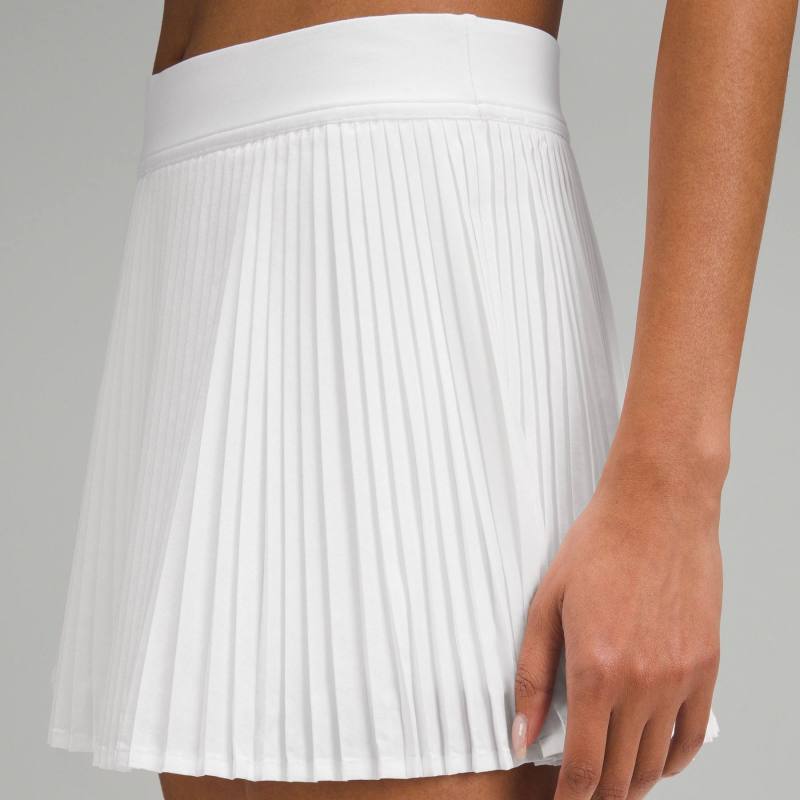 Sportswear High-waisted Golf Skirts Lined pocket Manufacturer | Women's Lined pocket Lightweight Athletic Tennis Skirt Supplier - 图片 3