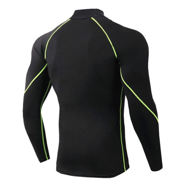 Compression Athletic Men Long Sleeve Shirts Manufacturers | Custom gym Workout running gym Clothes Shirts Manufacturers - 图片 5