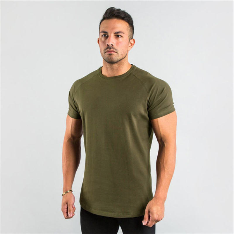 Athletic Running Fitness Shirts Manufacturers | Custom Slim Fit Short Sleeve T-Shirt Manufacturers - 图片 5