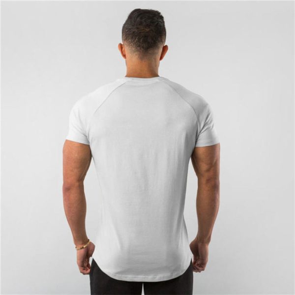 Athletic Running Fitness Shirts Manufacturers | Custom Slim Fit Short Sleeve T-Shirt Manufacturers - 图片 6