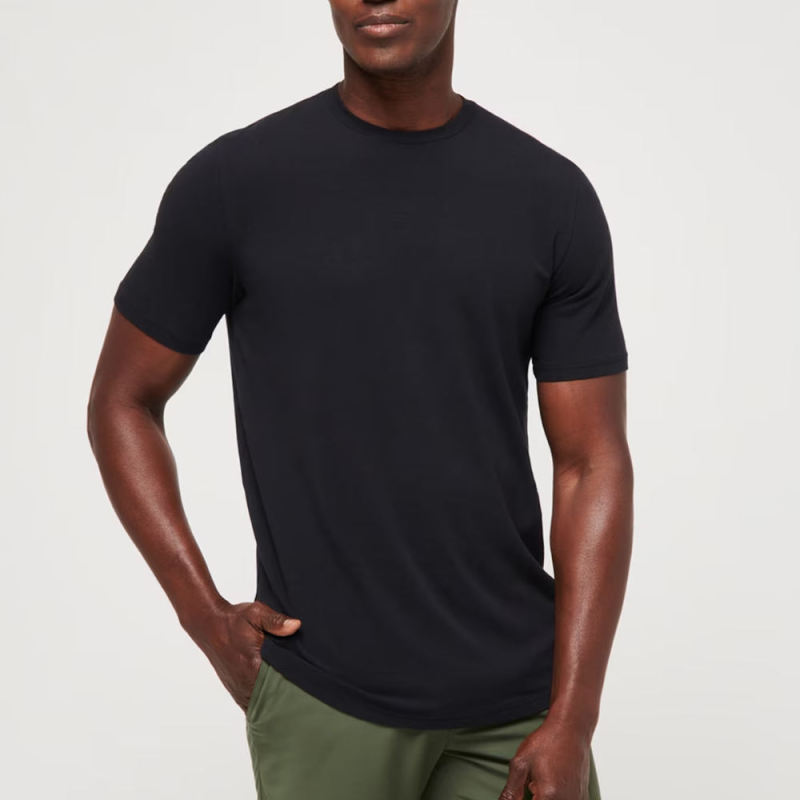 180 Gsm Pima Cotton Fitness T Shirts Manufacturers | Custom Slim Fit Short Sleeve Eco-friendly Plain Blank T-Shirt Manufacturers - 图片 5