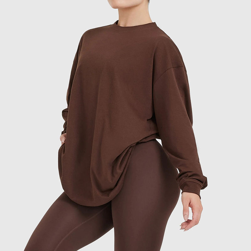 Pullover Oversize Sweatshirts Manufacturer | Custom Pullover Crewneck sweatshirts Factory - 图片 3