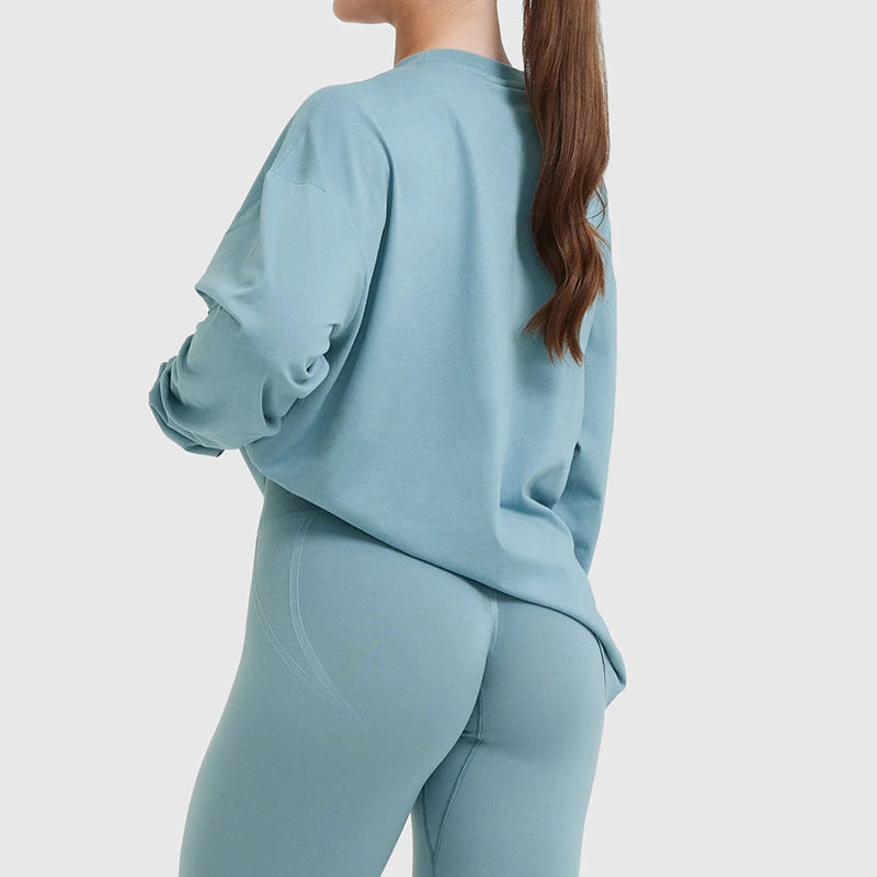 Pullover Oversize Sweatshirts Manufacturer | Custom Pullover Crewneck sweatshirts Factory - 图片 2