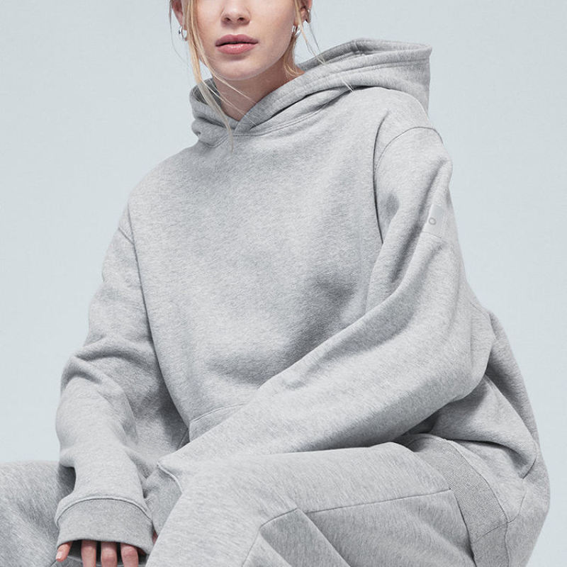 100% Cotton Oversize Hoodies Manufacturer | No Drawstring Soft Fleece Hoodies Factory - 图片 3